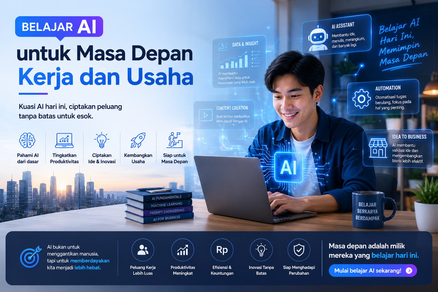 Belajar AI untuk Masa Depan Kerja dan Usaha